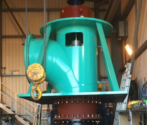 suspended bowl storm pumps to Yorkshire Water